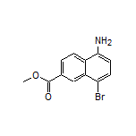 Methyl 5-Amino-8-bromo-2-naphthoate