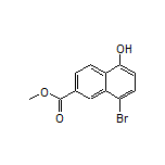 Methyl 8-Bromo-5-hydroxy-2-naphthoate