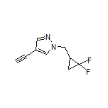 1-[(2,2-Difluorocyclopropyl)methyl]-4-ethynylpyrazole