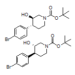 trans-1-Boc-4-(4-bromophenyl)-3-hydroxypiperidine