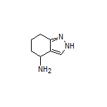 4-Amino-4,5,6,7-tetrahydro-2H-indazole