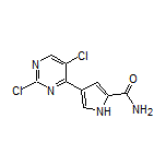 4-(2,5-Dichloro-4-pyrimidinyl)-1H-pyrrole-2-carboxamide