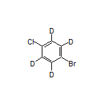 1-Bromo-4-chlorobenzene-d4