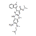 Isopropyl 2-[[5-Amino-4-[[2-(dimethylamino)ethyl](methyl)amino]-2-methoxyphenyl]amino]-4-(1-methyl-3-indolyl)pyrimidine-5-carboxylate