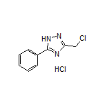 3-(Chloromethyl)-5-phenyl-1H-1,2,4-triazole Hydrochloride