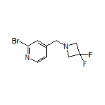 2-Bromo-4-[(3,3-difluoro-1-azetidinyl)methyl]pyridine