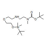 tert-Butyl Methyl(2,2,3,3-tetramethyl-4,7-dioxa-10-aza-3-siladodecan-12-yl)carbamate