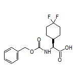 (S)-2-(Cbz-amino)-2-(4,4-difluorocyclohexyl)acetic Acid