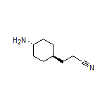 3-(trans-4-Aminocyclohexyl)propanenitrile