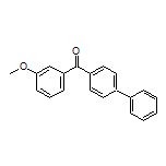 4-Biphenylyl(3-methoxyphenyl)methanone