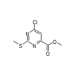 Methyl 6-Chloro-2-(methylthio)pyrimidine-4-carboxylate