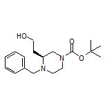 (S)-2-(1-Benzyl-4-Boc-2-piperazinyl)ethanol