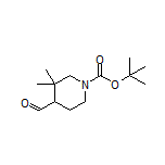 1-Boc-3,3-dimethylpiperidine-4-carbaldehyde