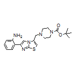 2-[3-[(4-Boc-1-piperazinyl)methyl]imidazo[2,1-b]thiazol-6-yl]aniline