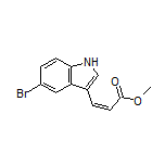 Methyl (Z)-3-(5-Bromo-3-indolyl)acrylate