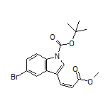 Methyl (Z)-3-(5-Bromo-1-Boc-3-indolyl)acrylate