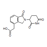 2-[2-(2,6-Dioxo-3-piperidyl)-1-oxo-4-isoindolinyl]acetic Acid