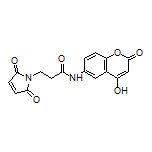 3-(2,5-Dioxo-2,5-dihydro-1H-pyrrol-1-yl)-N-(4-hydroxy-2-oxo-2H-chromen-6-yl)propanamide