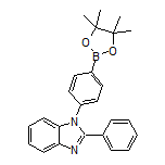 4-(2-Phenyl-1H-benzo[d]imidazol-1-yl)phenylboronic Acid Pinacol Ester