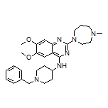 N-4-Amino-(1-benzyl-4-piperidyl)-6,7-dimethoxy-2-(4-methyl-1,4-diazepan-1-yl)quinazoline