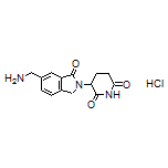 3-[6-(Aminomethyl)-1-oxo-2-isoindolinyl]piperidine-2,6-dione Hydrochloride