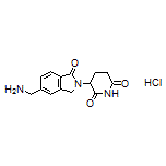 3-[5-(Aminomethyl)-1-oxo-2-isoindolinyl]piperidine-2,6-dione Hydrochloride