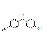 (4-Ethynylphenyl)(4-hydroxy-1-piperidyl)methanone