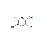 2,4-Dibromo-5-methylphenol