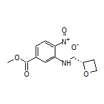 Methyl (S)-4-nitro-3-[(2-oxetanylmethyl)amino]benzoate