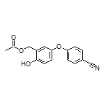 5-(4-Cyanophenoxy)-2-hydroxybenzyl Acetate