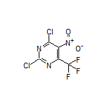 2,4-Dichloro-5-nitro-6-(trifluoromethyl)pyrimidine