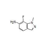 6-Amino-7-fluoro-1-methylindazole