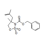 Benzyl 4-Methyl-4-(2-methylallyl)-1,2,3-oxathiazolidine-3-carboxylate 2,2-Dioxide