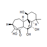 (1S,5S,8S,9S,10S,15S,2R,14R,18R)-1,10,15,18-Tetrahydroxy-4,13,13-trimethyl-16-oxapentacyclo[7.6.2.1[2,5].0[2,8].0[9,14]]octadecan-3-one