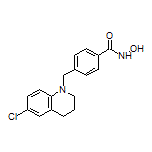 4-[[6-Chloro-3,4-dihydroquinolin-1(2H)-yl]methyl]-N-hydroxybenzamide