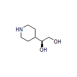 (S)-1-(4-Piperidinyl)ethane-1,2-diol