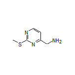 2-(Methylthio)-4-pyrimidinylmethanamine