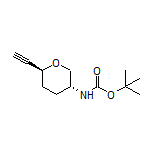 (3R,6S)-3-Amino-N-Boc-6-ethynyltetrahydro-2H-pyrane