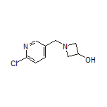 1-[(6-Chloro-3-pyridyl)methyl]-3-azetidinol