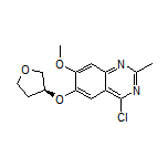 (S)-4-Chloro-7-methoxy-2-methyl-6-[(tetrahydro-3-furyl)oxy]quinazoline