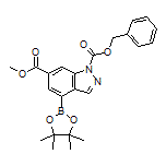 1-Cbz-6-(methoxycarbonyl)indazole-4-boronic Acid Pinacol Ester