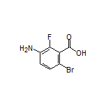 3-Amino-6-bromo-2-fluorobenzoic Acid