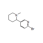 2-Bromo-5-(1-methyl-2-piperidyl)pyridine