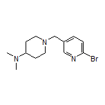 1-[(6-Bromo-3-pyridyl)methyl]-N,N-dimethyl-4-piperidinamine