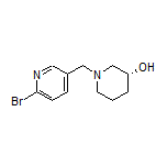 (R)-1-[(6-Bromo-3-pyridyl)methyl]-3-piperidinol