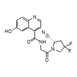 (S)-N-[2-(2-Cyano-4,4-difluoro-1-pyrrolidinyl)-2-oxoethyl]-6-hydroxyquinoline-4-carboxamide