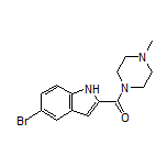 (5-Bromo-2-indolyl)(4-methyl-1-piperazinyl)methanone