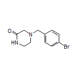 4-(4-Bromobenzyl)piperazin-2-one