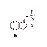 4-Bromo-1-(2,2,2-trifluoroethyl)indolin-2-one