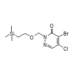 4-Bromo-5-chloro-2-[[2-(trimethylsilyl)ethoxy]methyl]pyridazin-3(2H)-one